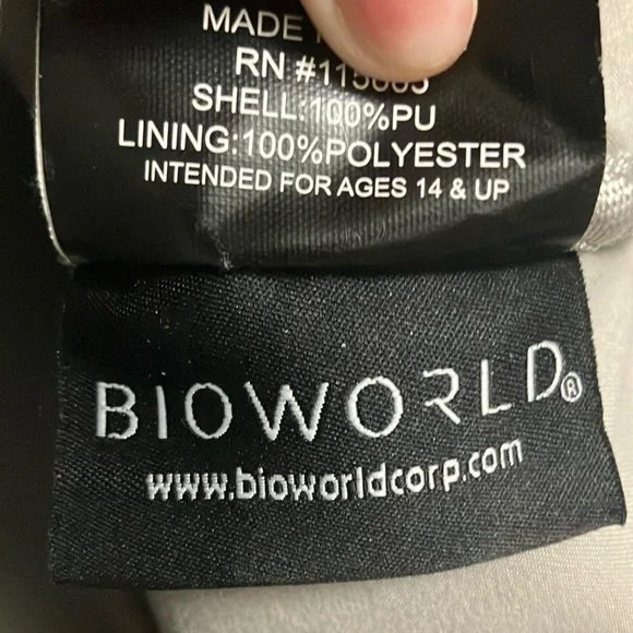 Black Backpack with Mouse Ears - Picture 5 of 5